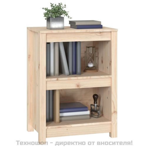 Библиотека, 50x35x68 см, борово дърво масив