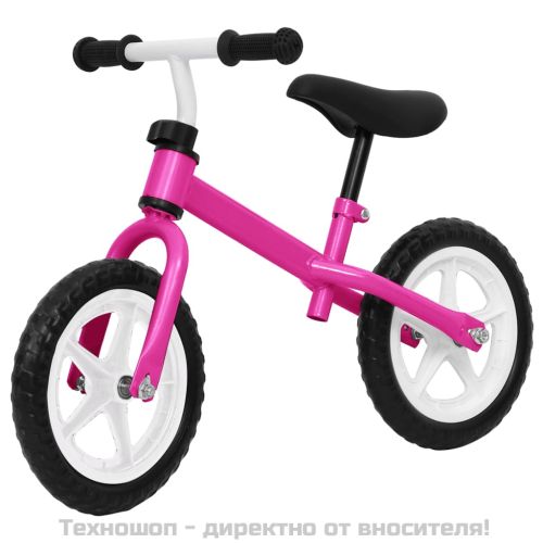Детски велосипед за балансиране, гуми 11 цола, розов
