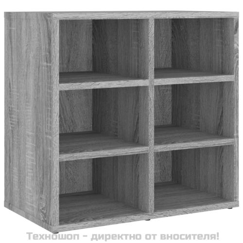 Шкаф за обувки, сив сонома, 52,5x30x50 см