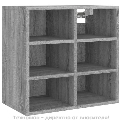 Шкаф за обувки, сив сонома, 52,5x30x50 см