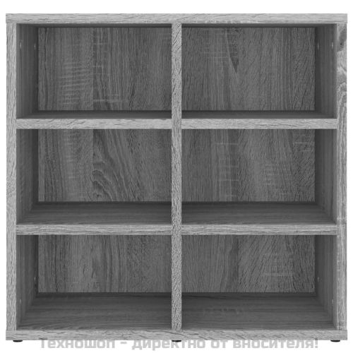 Шкаф за обувки, сив сонома, 52,5x30x50 см