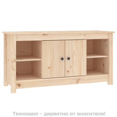 ТВ шкаф, 103x36,5x52 см, бор масив