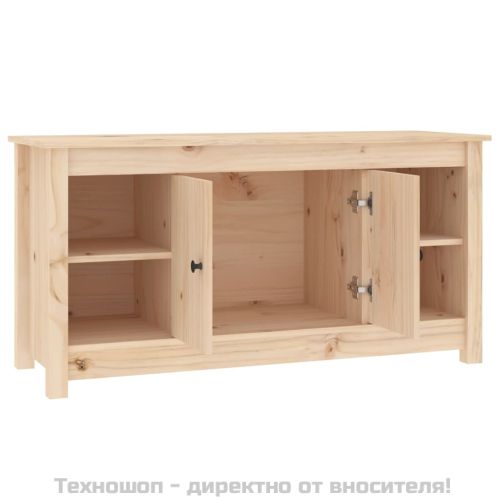 ТВ шкаф, 103x36,5x52 см, бор масив