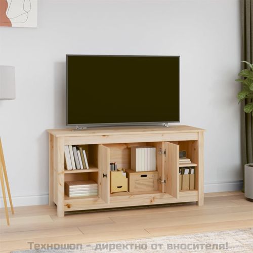 ТВ шкаф, 103x36,5x52 см, бор масив