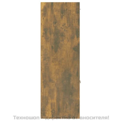 Шкаф за съхранение, опушен дъб, 60x29,5x90 см