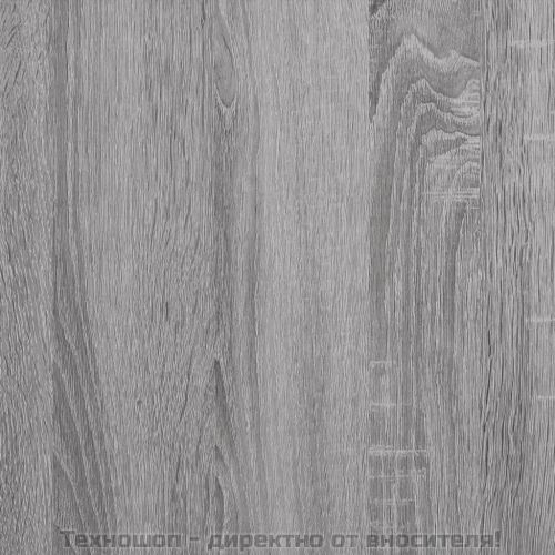 Гардероб, сив сонома, 82,5x51,5x180 см, инженерно дърво