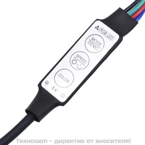 LED огледало за баня, дъб сонома, 60x8,5x37 см, акрил