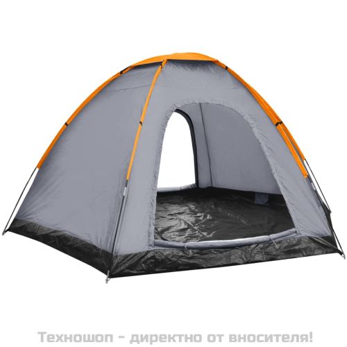 6-местна палатка, сива