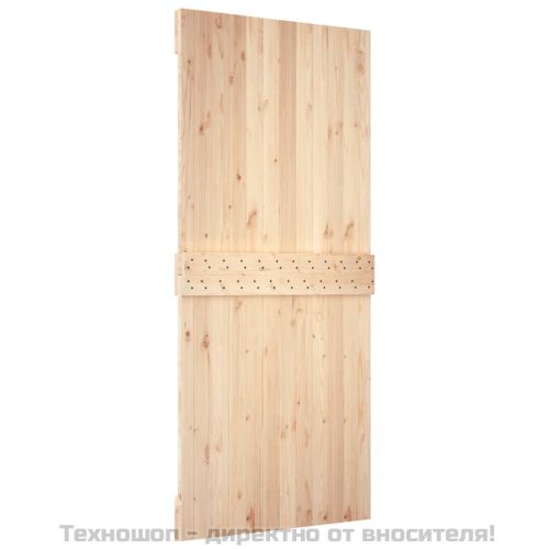 Врата "NARVIK" 100x210 см масивна дървесина бор