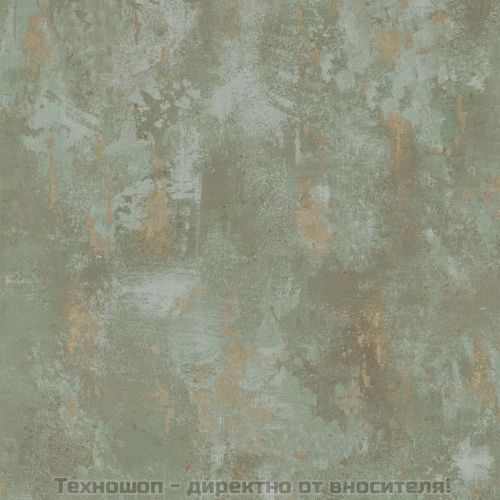 DUTCH WALLCOVERINGS Тапет, бетонно зелен, TP1010