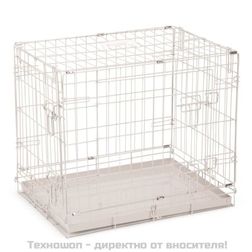 Beeztees Клетка за кучета, 62x44x49 см, сива
