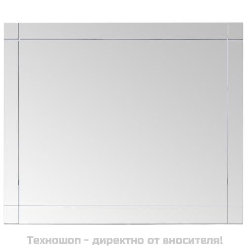 Стенно огледало, 80x60 см, стъкло