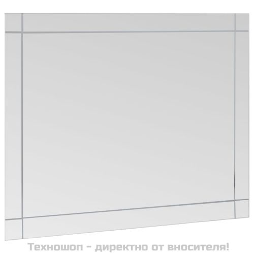 Стенно огледало, 80x60 см, стъкло