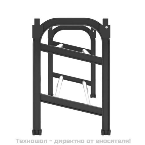 Разтегателна поставка за обувки с 2 рафта 119x24x37 см