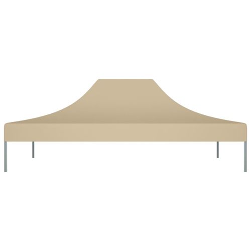 Покривало за парти шатра, 4,5x3 м, бежово, 270 г/м²