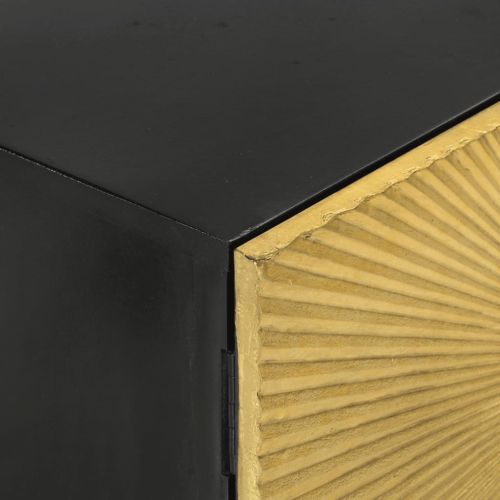 ТВ шкаф, 110x30x45 см, дърво манго масив