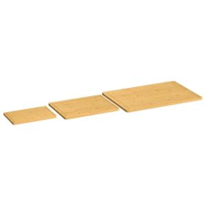 Комплект дъски за рязане от 3 части, бамбук