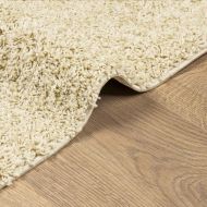 Шаги килим с дълъг косъм "PAMPLONA" модерен златист 80x150 см