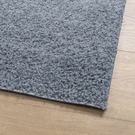 Шаги килим с дълъг косъм "PAMPLONA" модерен син 80x200 см