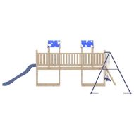 Комбинирано детско съоръжение за игра на открито, бор масив