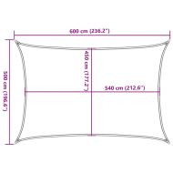Платно-сенник, 160 г/м², правоъгълно, пясъчно, 5x6 м, HDPE