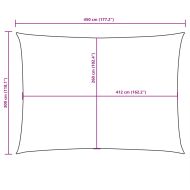 Платно-сенник, Оксфорд текстил, правоъгълно, 3x4,5 м, кремаво