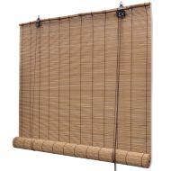 Бамбукова ролетна щора, 80x220 см, кафява