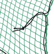 Мрежа за ремарке с еластично въже, зелена, 6x3,5 м, PP