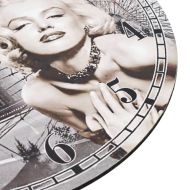 Винтидж стенен часовник Мерилин Монро, 30 см