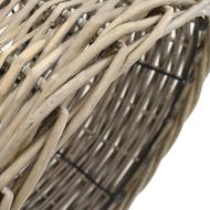 Абажур, плетена ракита, 30x20 см, естествен цвят