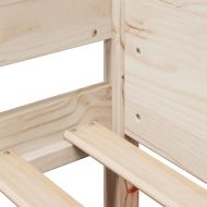 Рамка за легло без матрак, 90x190 см, масивна чамова дървесина