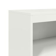Висок шкаф, бял, 68,5x38,5x123,5 см, стомана