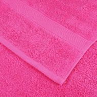 Премиум кърпи за сауна 10бр розови 80x200 см 600gsm 100% памук