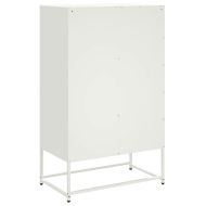 Висок шкаф, бял, 68x39x111,5 см, студеновалцувана стомана