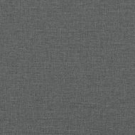 Боксспринг легло с матрак, тъмносиво, 120x200 см, плат