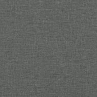 Рамка за легло без матрак, тъмносива, 160x200 см, плат