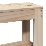 Рамка за легло с табла, 90x200 см, борово дърво масив