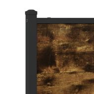 Метална рамка за легло, без матрак, опушен дъб, 100x200 см