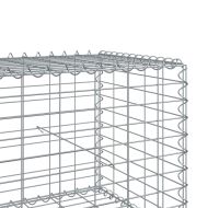 Габионна кошница с покритие, 500x100x50 см, поцинковано желязо