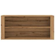 Пейка за обувки, дъб артизан, 100x35x45 см, инженерно дърво