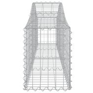 Габионни кошници арка 12 бр 200x30x40/60 см поцинковано желязо