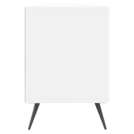 ТB шкаф, бял, 150x30x44,5 см, инженерно дърво