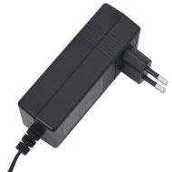 Електрически масажен реклайнер стол, тъмнозелен, кадифе