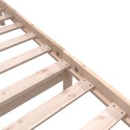 Рамка за легло, бор масив, 100x200 см