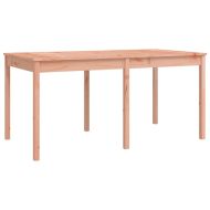 Градински трапезен комплект от 7 части, дугласко дърво масив