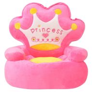 Плюшен детски стол Princess розов