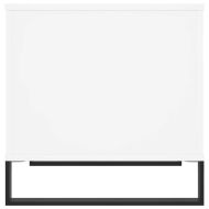 Кафе маса, бяла, 60x44,5x45 см, инженерно дърво