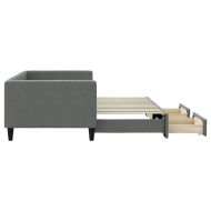 Дневно легло с уширение и чекмеджета, без матрак, 90x200 см