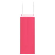 Хартиени торбички 50 бр с дръжки розови 18x8x22 см