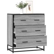 Шкаф Grey Sonoma 68x35x76 cm Изработена дървесина и метал